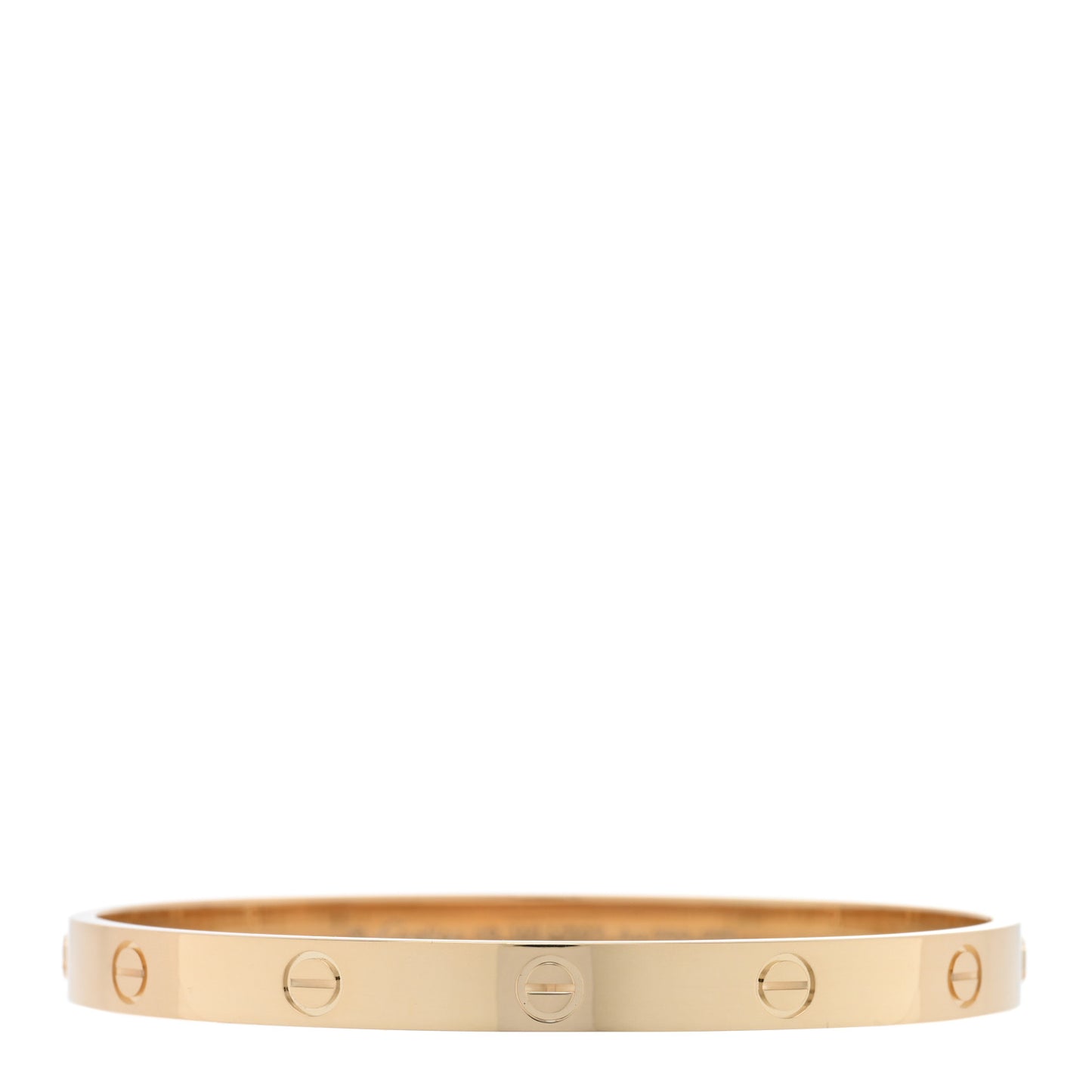 18K Yellow Gold LOVE Bracelet 19