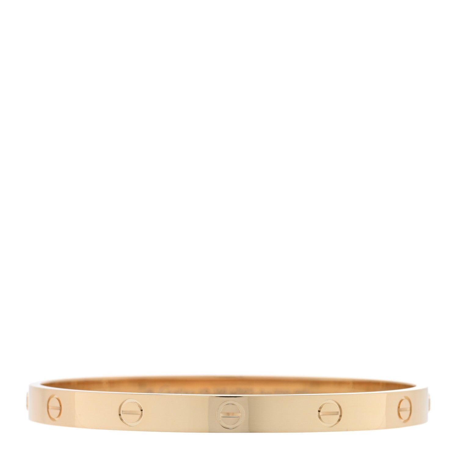 Cartier 18K Yellow Gold LOVE Bracelet 19 1 of 7