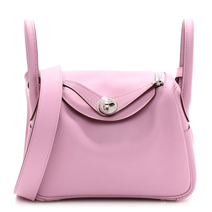 Hermes Swift Mini Lindy 20 Mauve Sylvestre 1 of 10