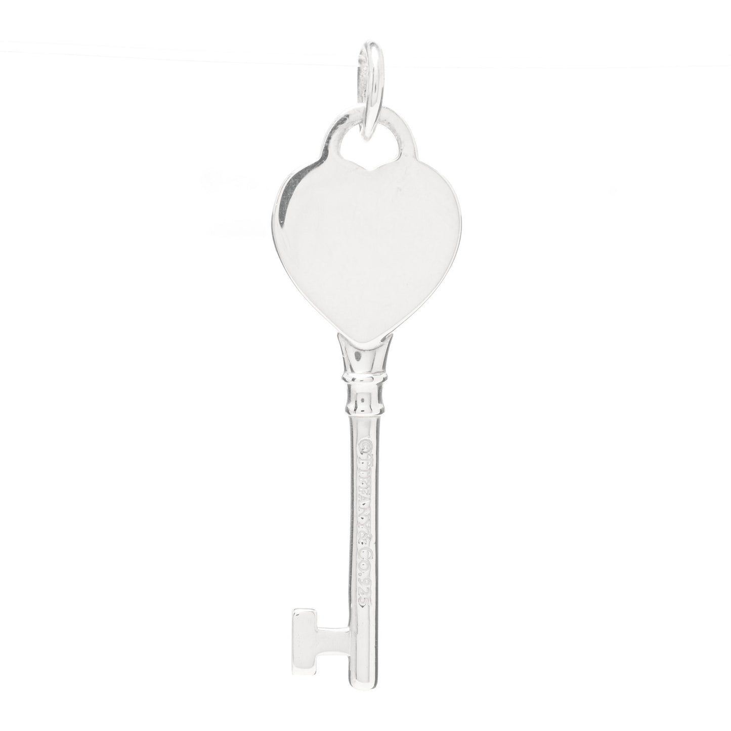Sterling Silver Return To Tiffany Heart Key Pendant