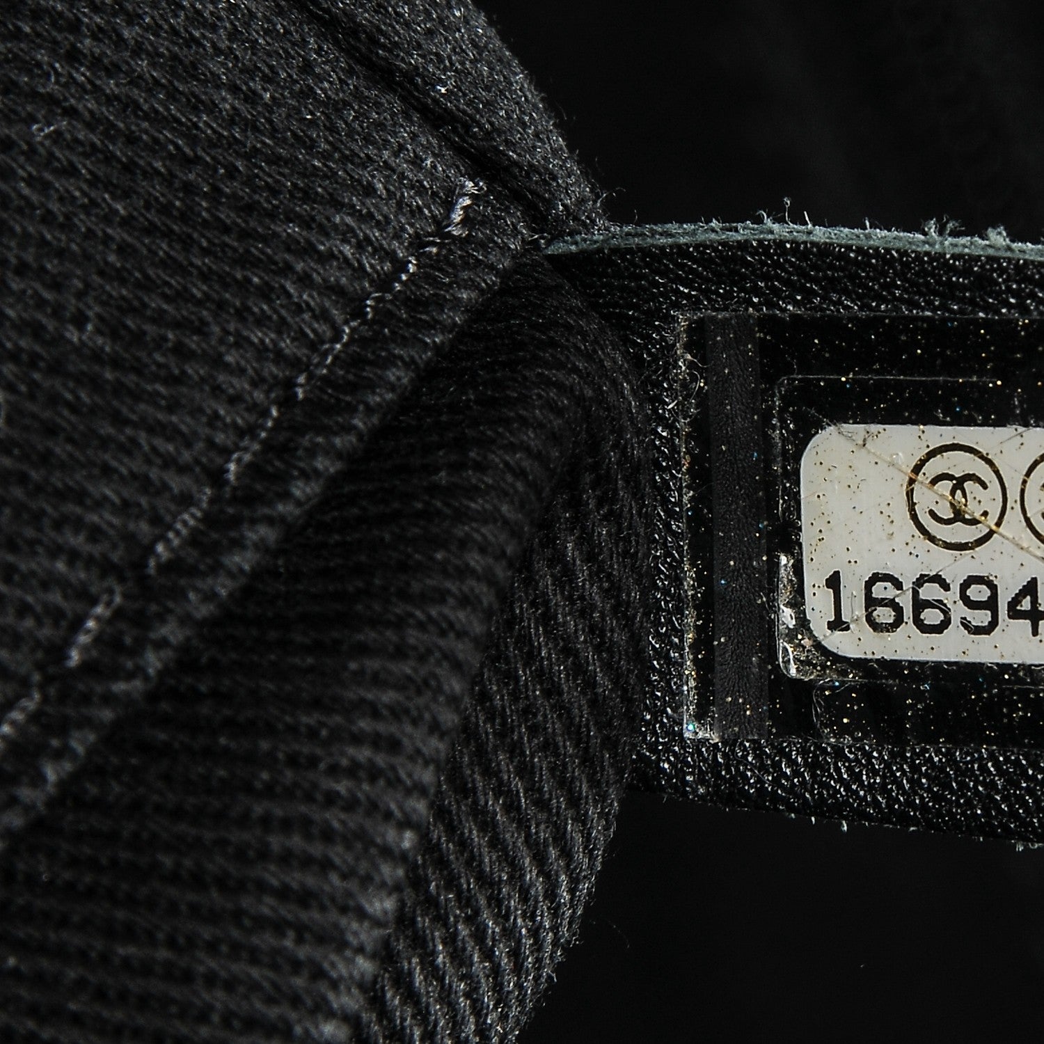 Chanel Canvas Small Deauville Tote Grey 7 of 7