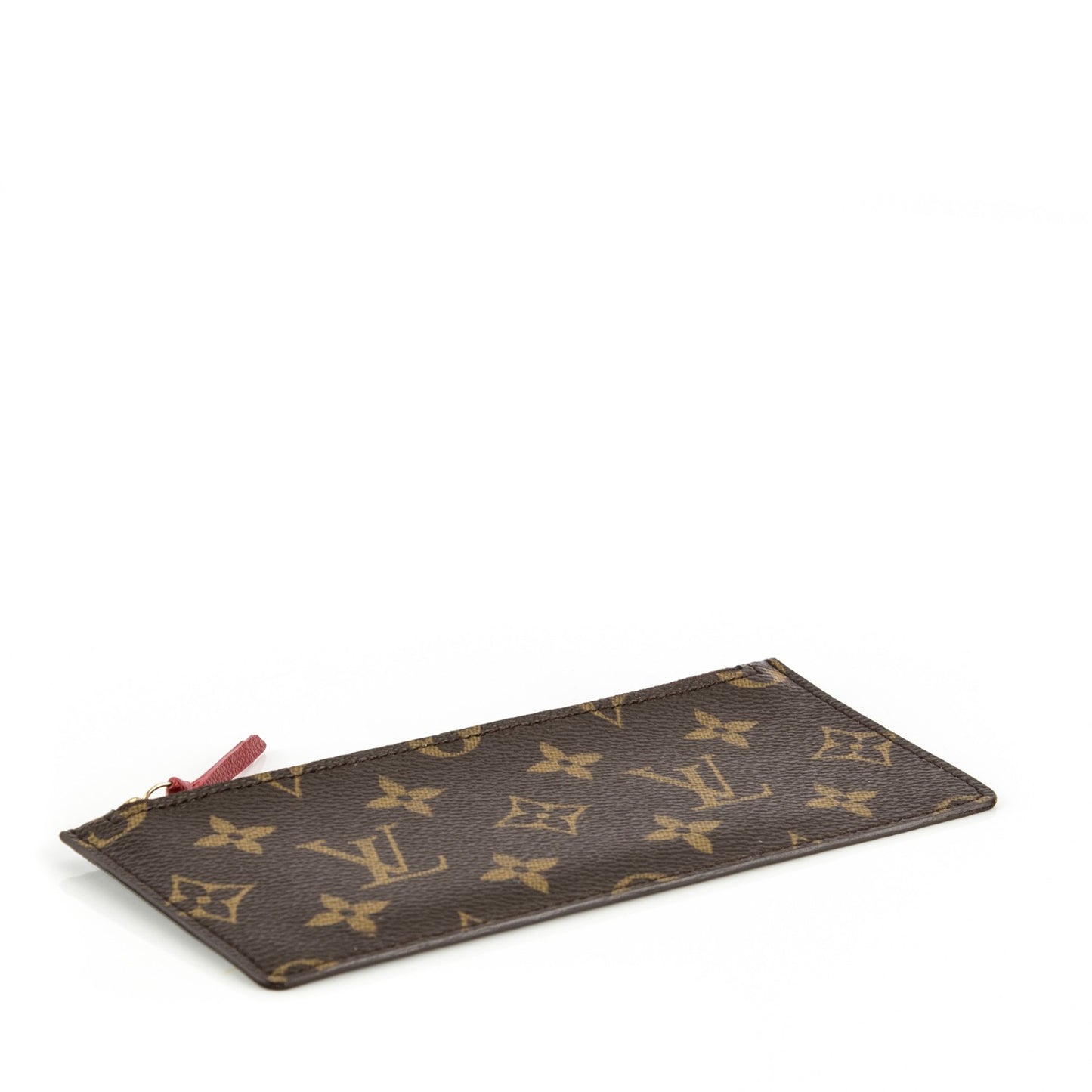 Monogram Josephine Wallet Zippered Insert Fuchsia