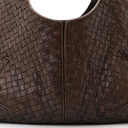 Bottega Veneta Nappa Intrecciato Ball Hobo Ebano 8 of 10