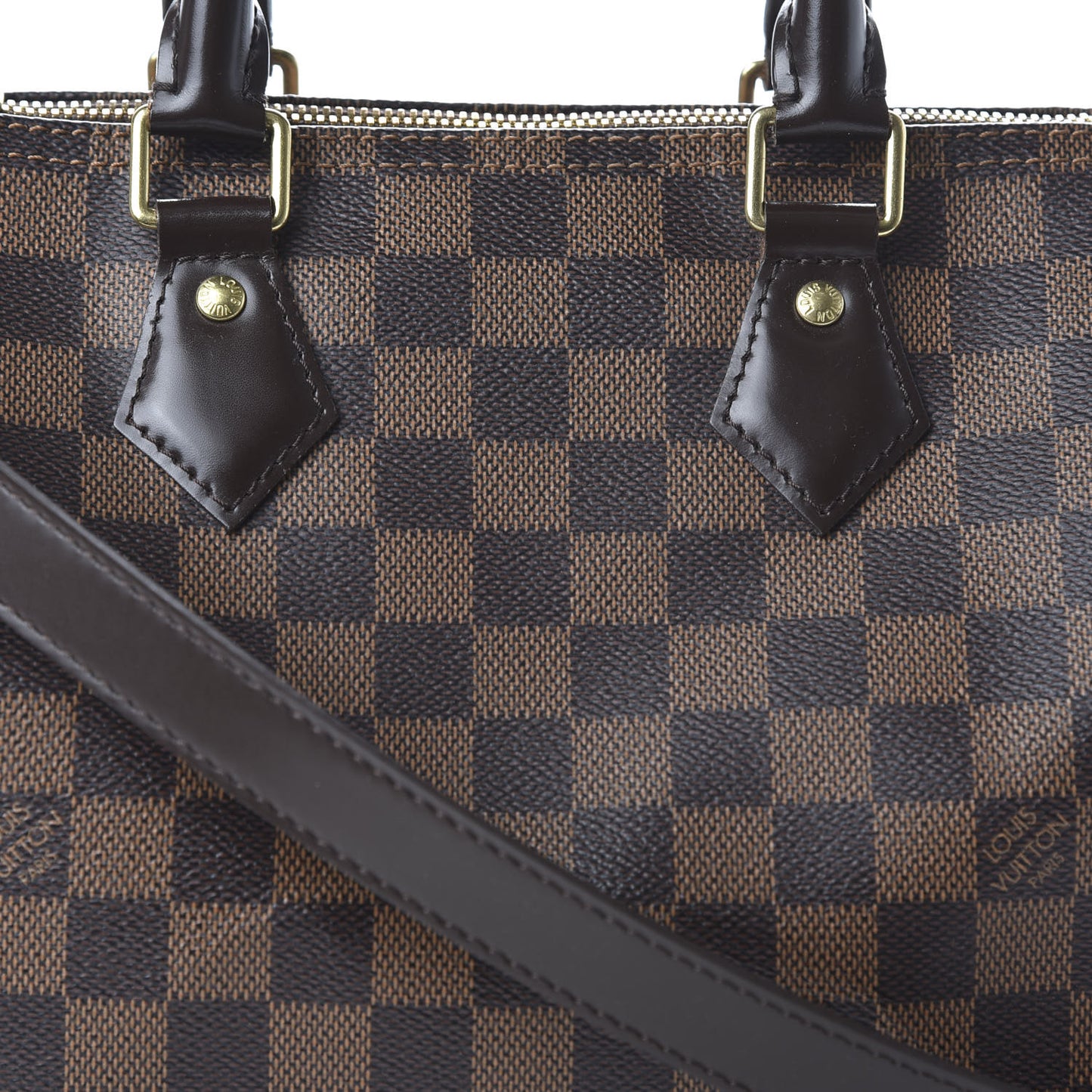 Damier Ebene Speedy Bandouliere 25