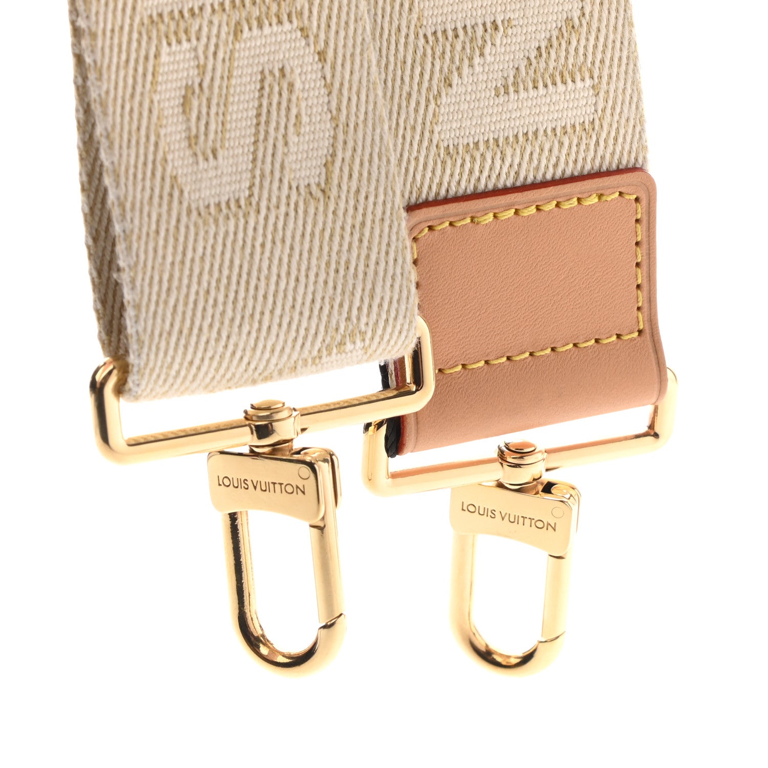 Louis Vuitton Monogram Utility Crossbody Bandouliere Shoulder Strap Beige 3 of 3