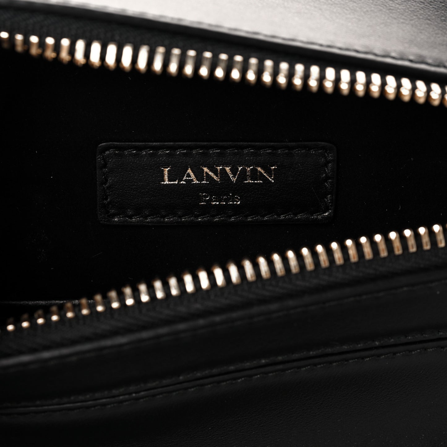 Calfskin Regllisse Clutch Black
