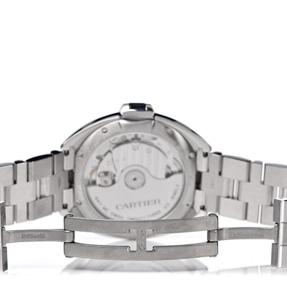 Cartier Stainless Steel 35mm Cle De Automatic Watch 5 of 7