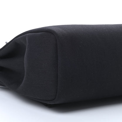 Hermes Military Toile Vache Hunter Herbag Zip PM 31 Black 10 of 12