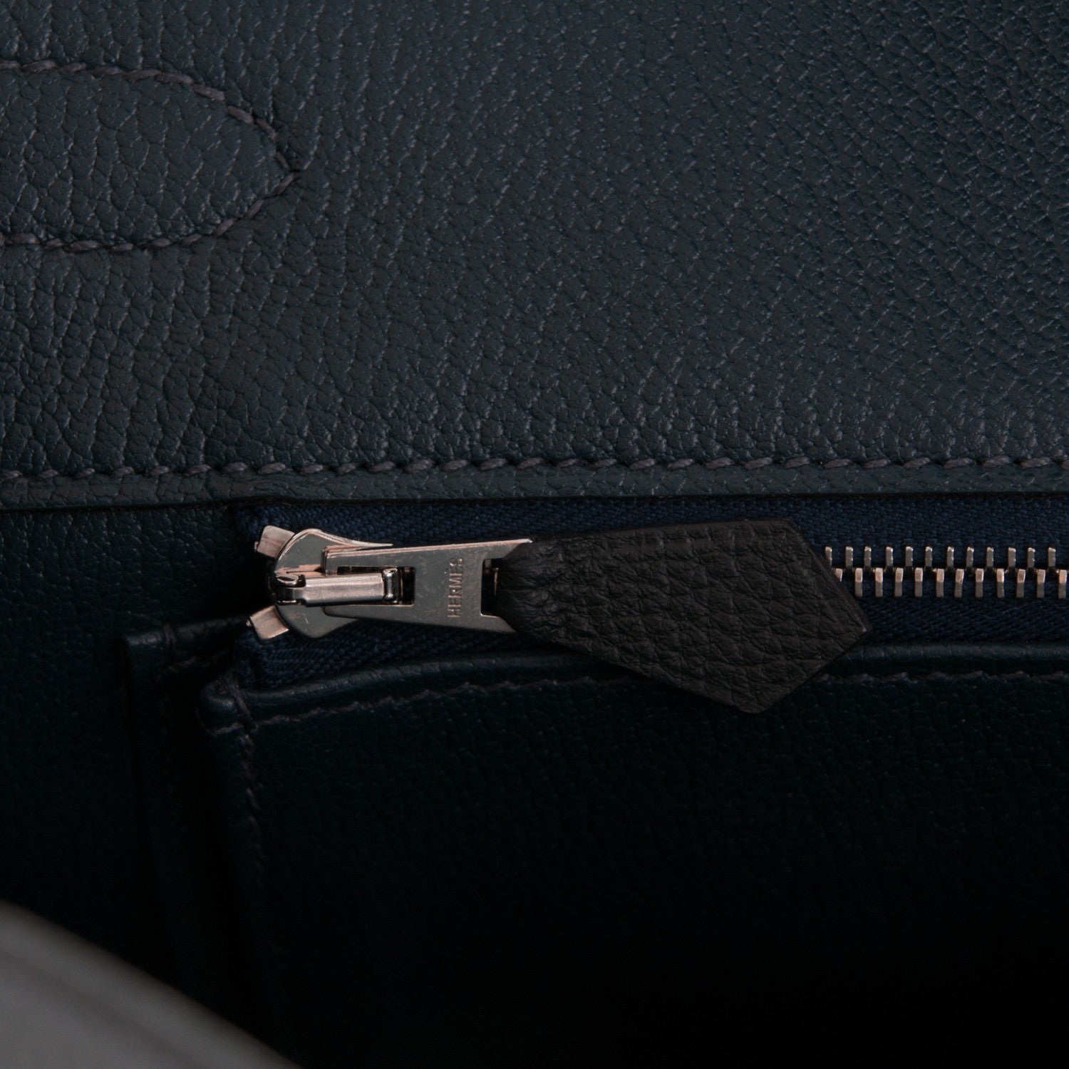 Hermes Togo Birkin 35 Bleu Ocean 15 of 22