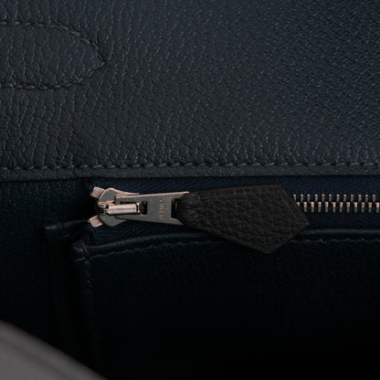 Hermes Togo Birkin 35 Bleu Ocean 15 of 22