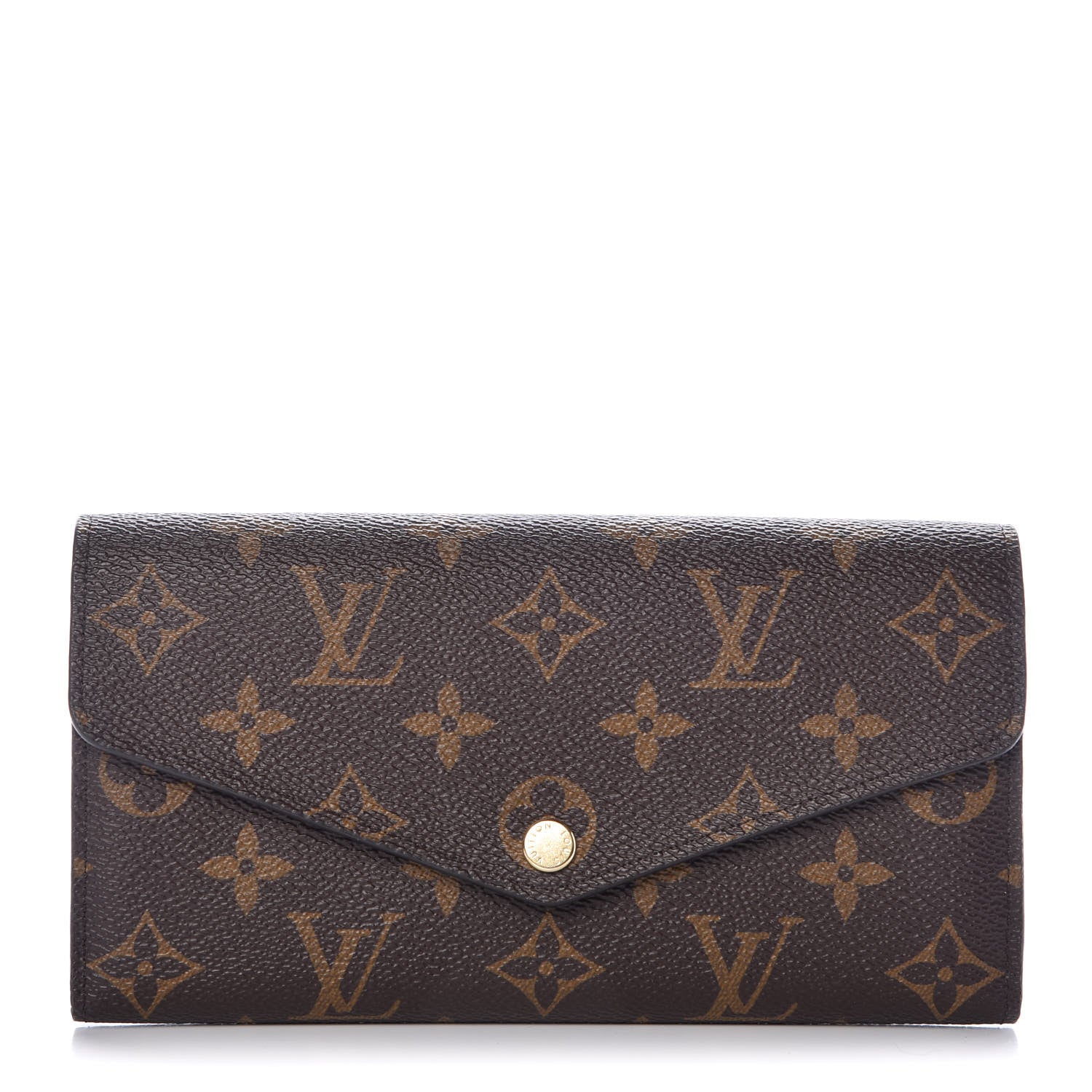 Louis Vuitton Monogram Sarah Wallet NM Rose Ballerine 1 of 8