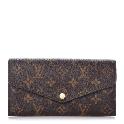 Louis Vuitton Monogram Sarah Wallet NM Rose Ballerine 1 of 8