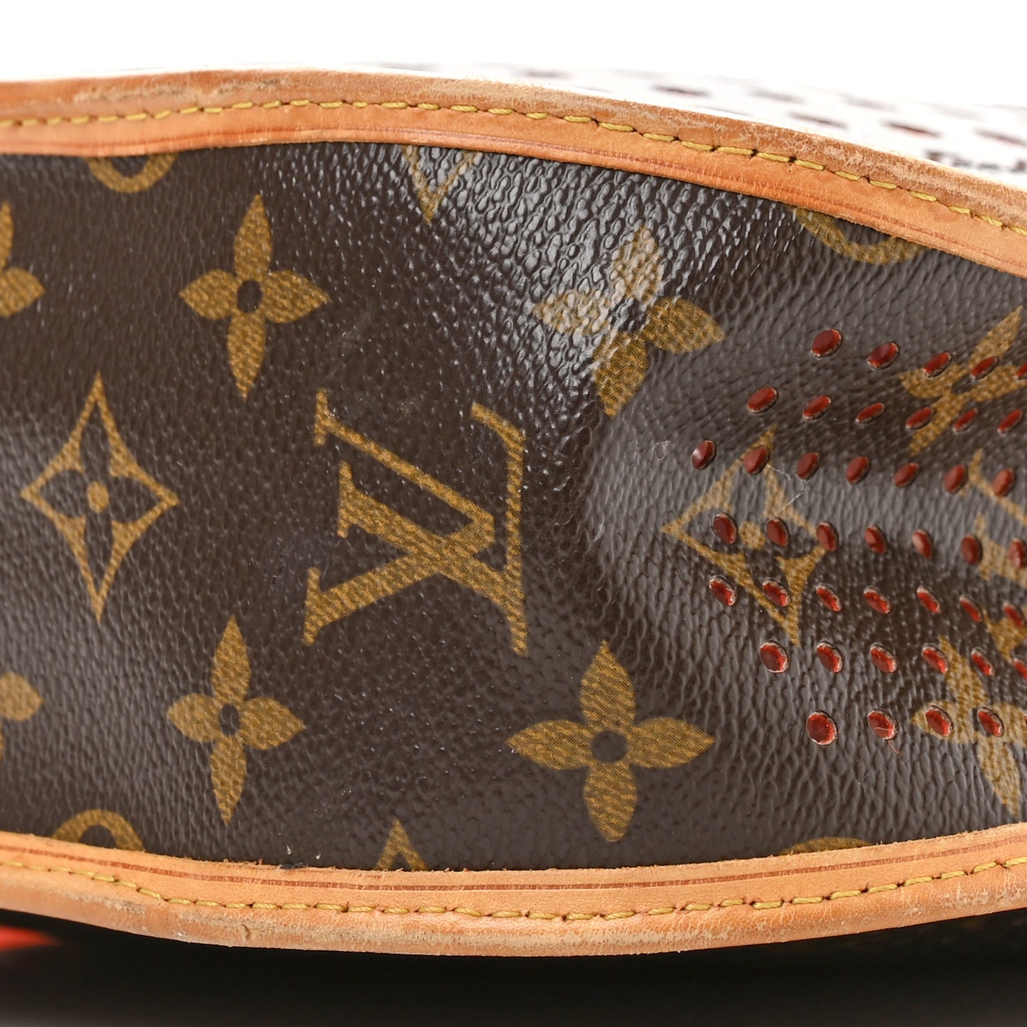 Monogram Perforated Musette Orange