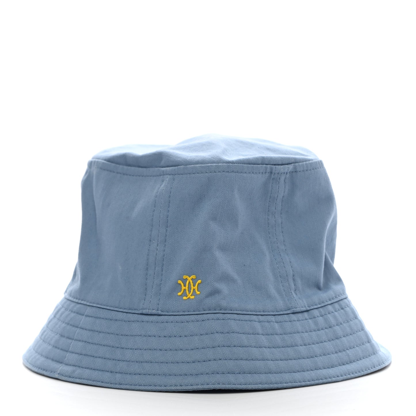 Washed Cotton Calvi Bucket Hat 58 Bleu Faience