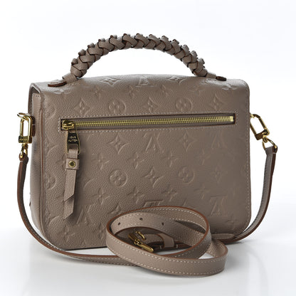 Louis Vuitton Empreinte Braided Pochette Metis Vison 2 of 9