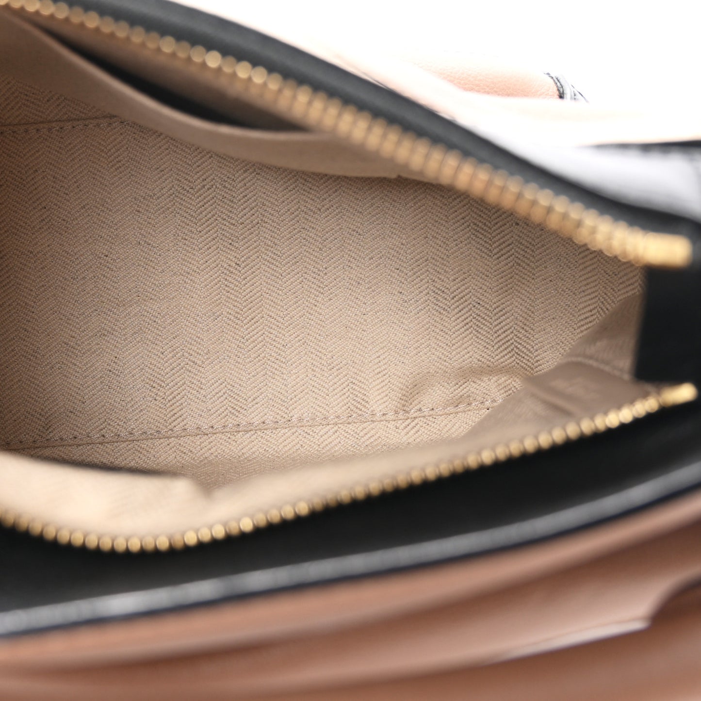Calfskin Small Puzzle Bag Sand Hazelnut Ash