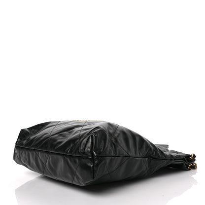Chanel Calfskin Quilted Small Chanel 22 Black 9 of 9