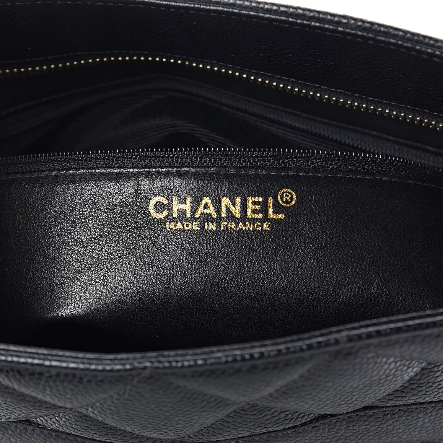Chanel Caviar Quilted Medallion Tote Black 6 of 10