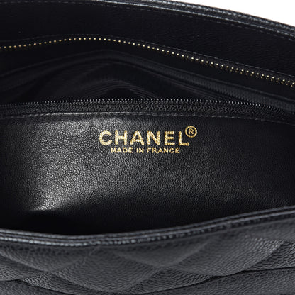 Chanel Caviar Quilted Medallion Tote Black 6 of 10