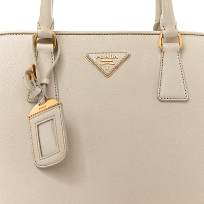 Prada Saffiano Lux Open Promenade Tote Talco 7 of 9