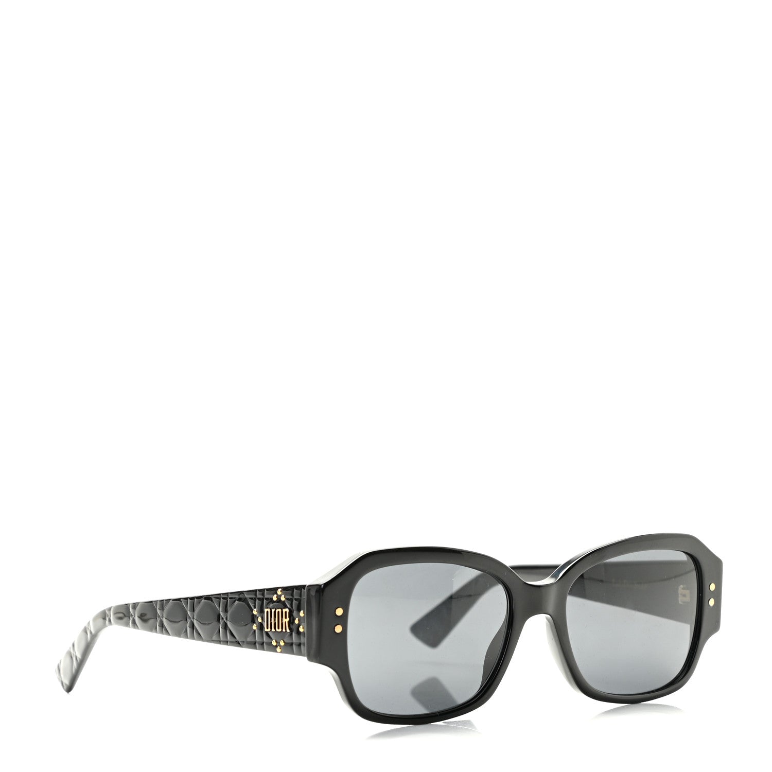 Christian Dior Acetate Cannage Lady Dior Studs 5 Sunglasses Black 4 of 8