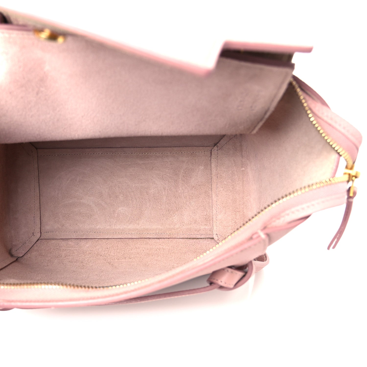 Celine Grained Calfskin Micro Belt Bag Vintage Pink 5 of 12