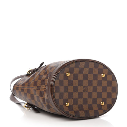 Louis Vuitton Damier Ebene Marais Bucket 23 5 of 11