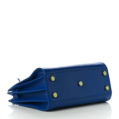Saint Laurent Calfskin Nano Sac De Jour Royal Blue 4 of 9