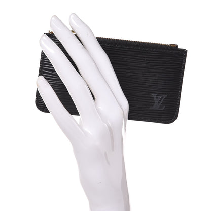 Louis Vuitton Epi Key Pouch Black 2 of 6