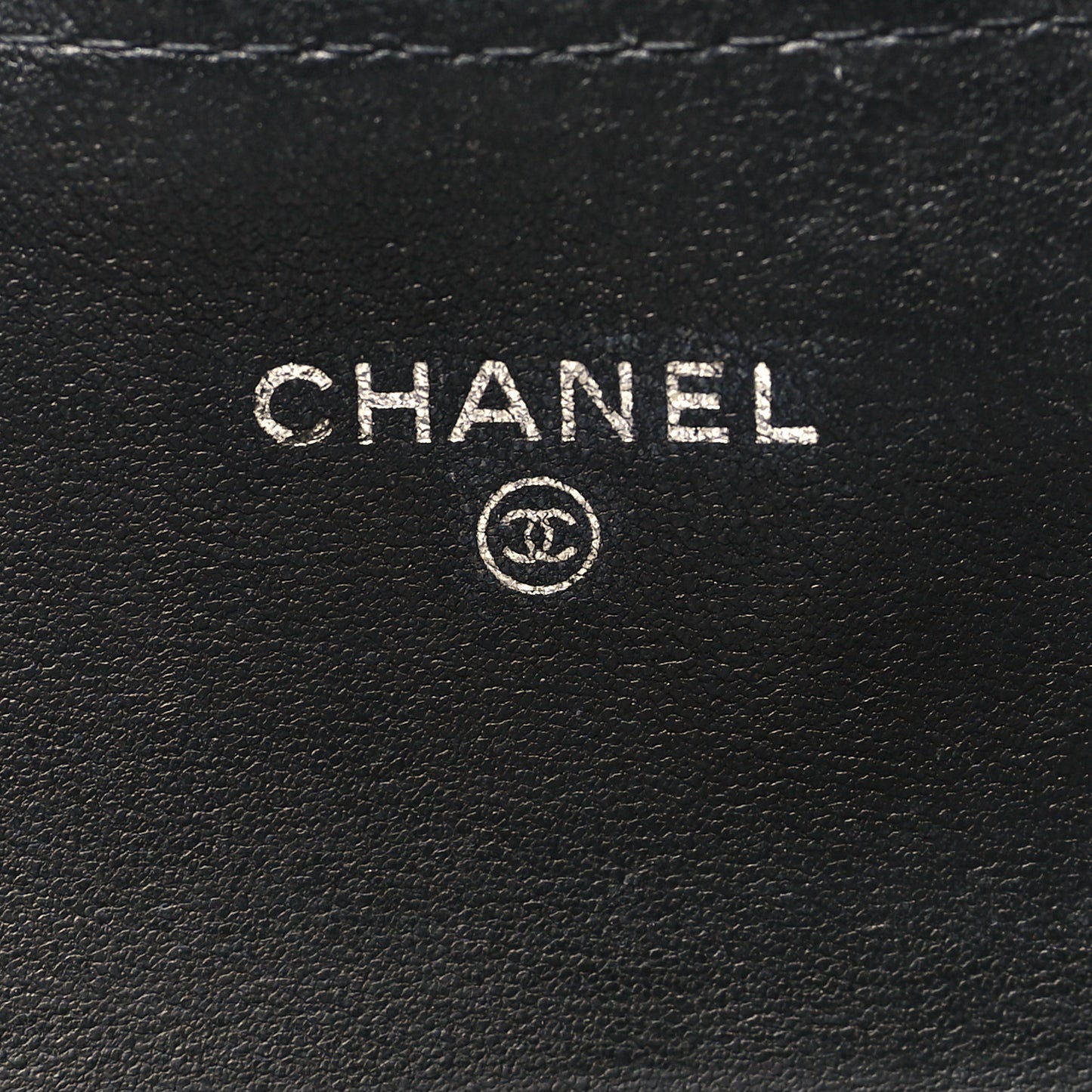 Lambskin Quilted Large Gusset Flap Wallet Black