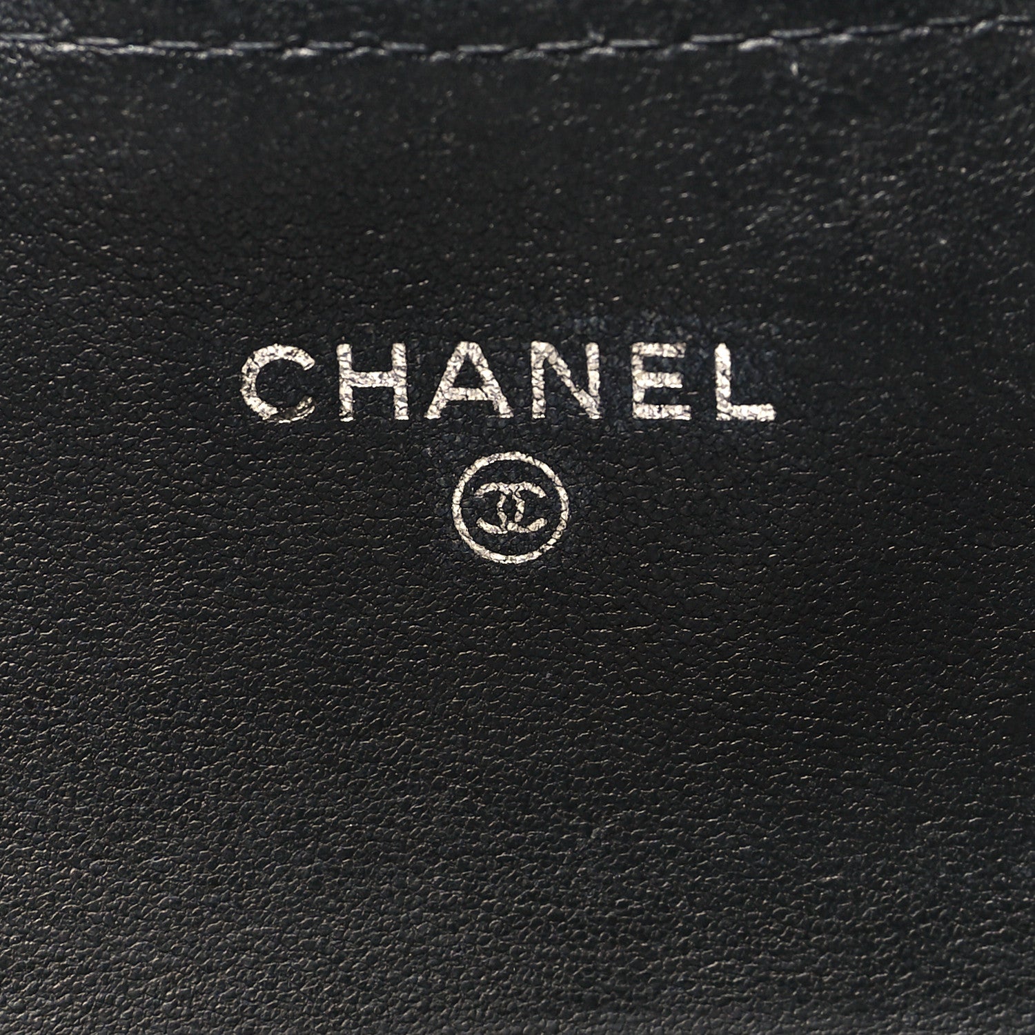 Chanel Lambskin Quilted Large Gusset Flap Wallet Black 6 of 9