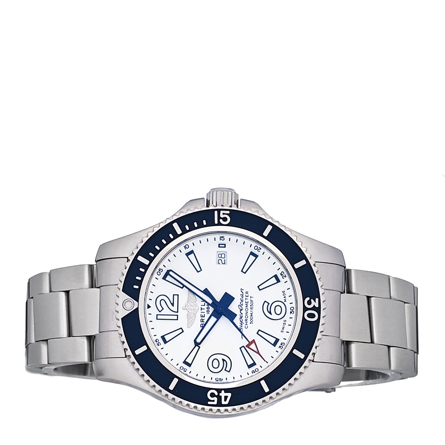 Stainless Steel 42mm SuperOcean Automatic Watch A17366