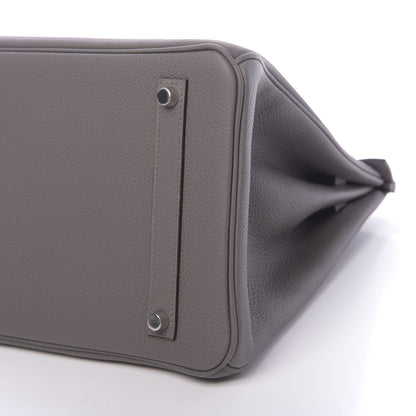 Hermes Togo Birkin 35 Etain 10 of 11