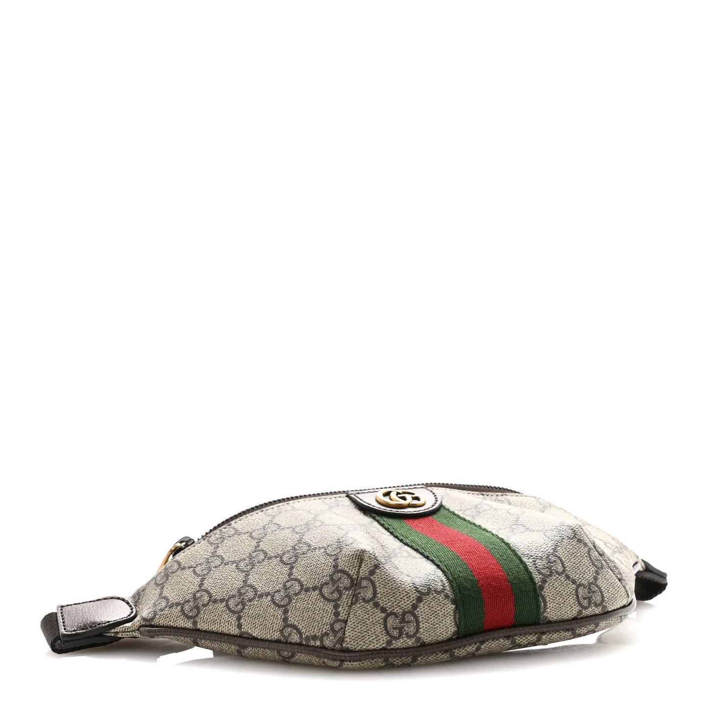 GG Supreme Monogram Web Small Ophidia Belt Bag Beige Ebony New Acero