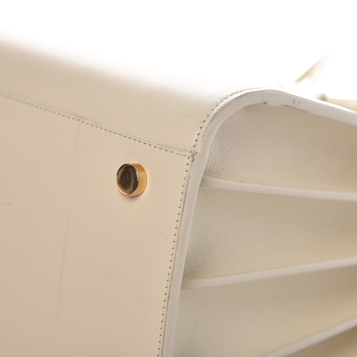 Grained Calfskin Small Sac De Jour Porcellana