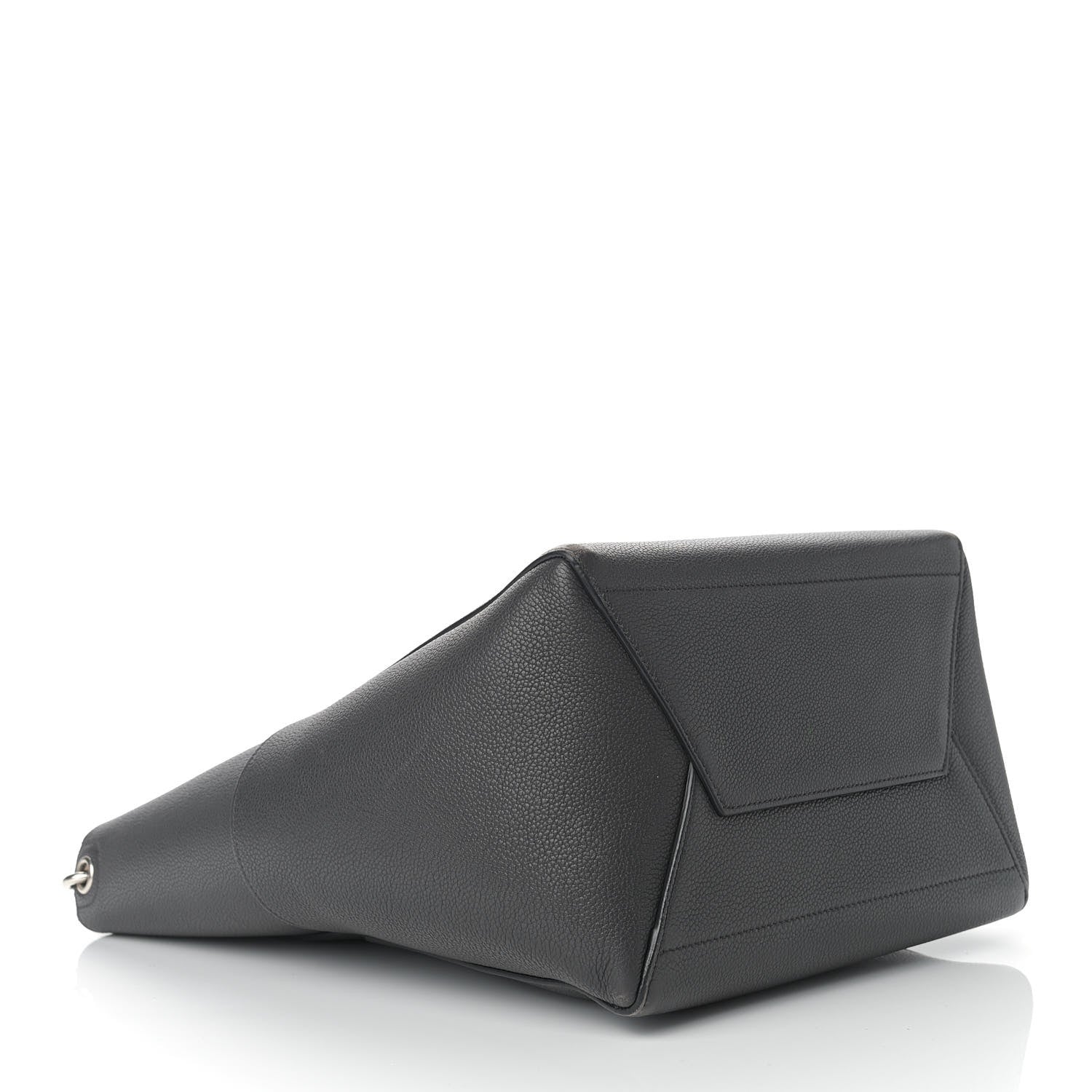 Celine Soft Grained Calfskin Sangle Bucket Bag Anthracite 4 of 12
