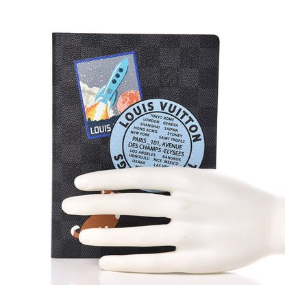 Louis Vuitton Damier Graphite My LV World Tour Clemence Notebook MM 2 of 6