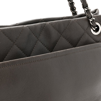 Chanel Caviar Timeless CC Soft Tote Dark Grey 13 of 18