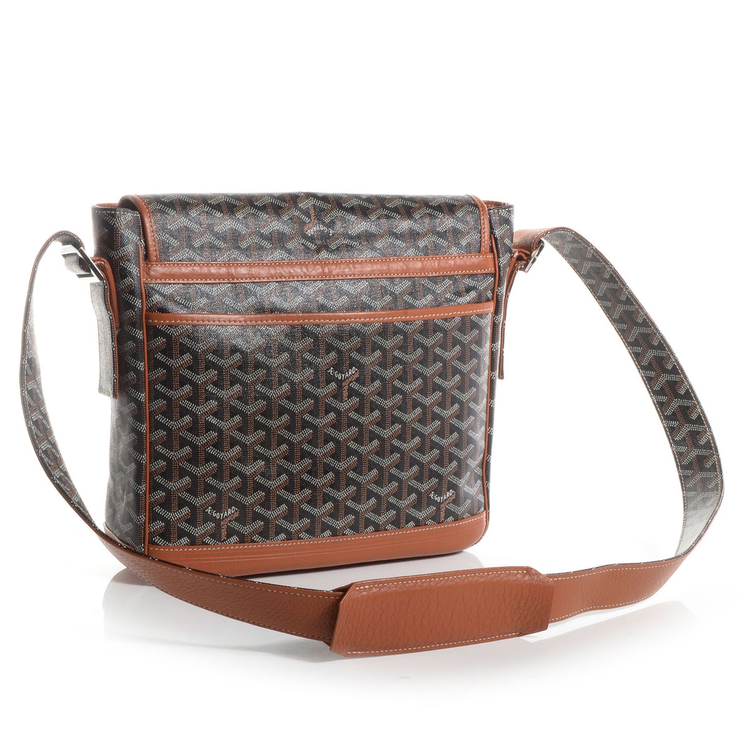Goyardine Urbain Messenger Black Gold