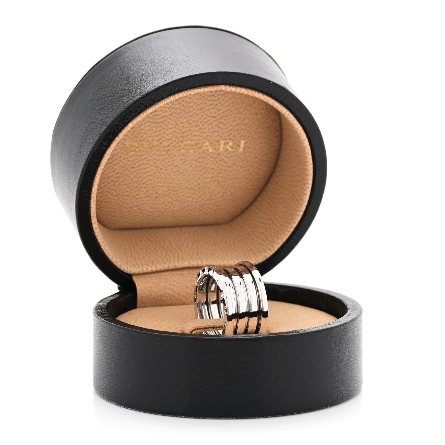 18K White Gold B.Zero1 Three-Band Ring 52 6