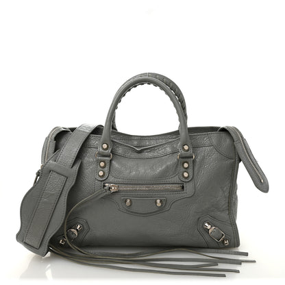 Balenciaga Agneau Classic Silver Hardware S City Gris Haussmannien 1 of 11