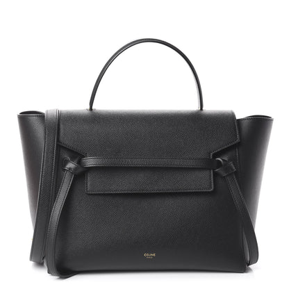 Celine Grained Calfskin Mini Belt Bag Black 1 of 7