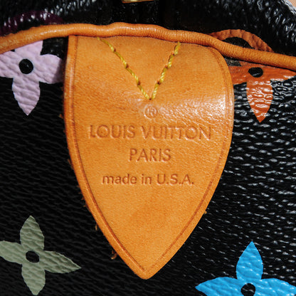 Louis Vuitton Monogram Multicolor Speedy 30 Black 6 of 8