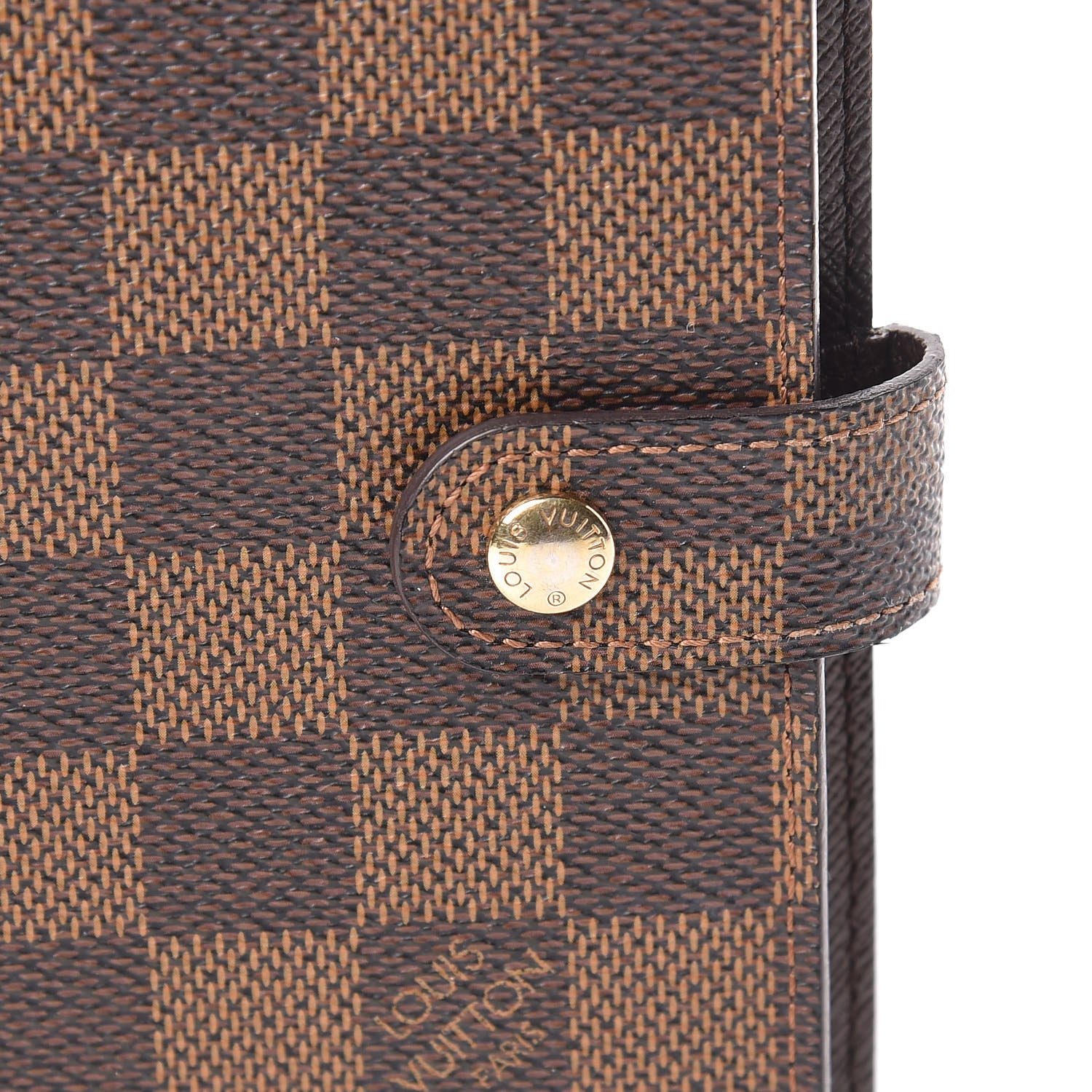 Louis Vuitton Damier Ebene Small Ring Agenda Cover 10 of 10