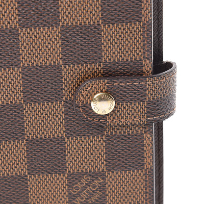 Louis Vuitton Damier Ebene Small Ring Agenda Cover 10 of 10