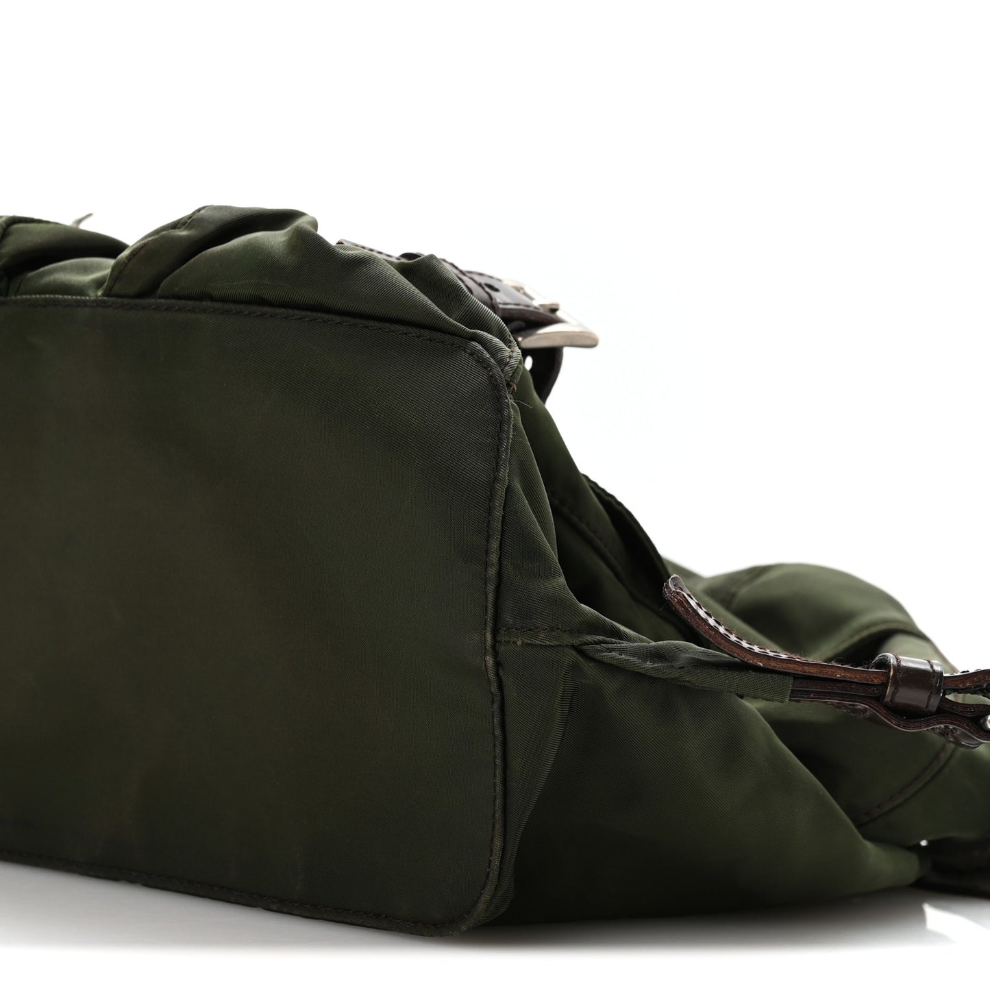 Nylon Vela Small Backpack Dark Green