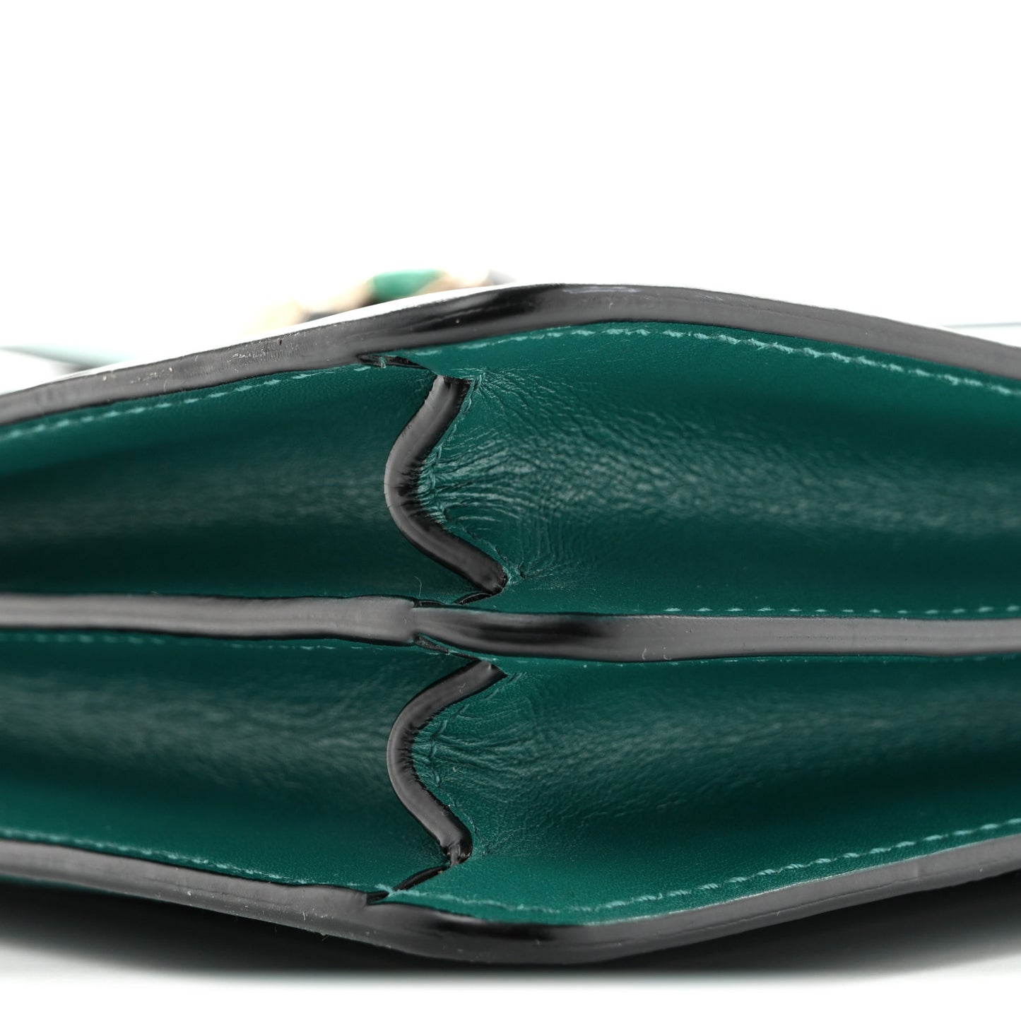 Calfskin Serpenti Forever Shoulder Bag Emerald Green