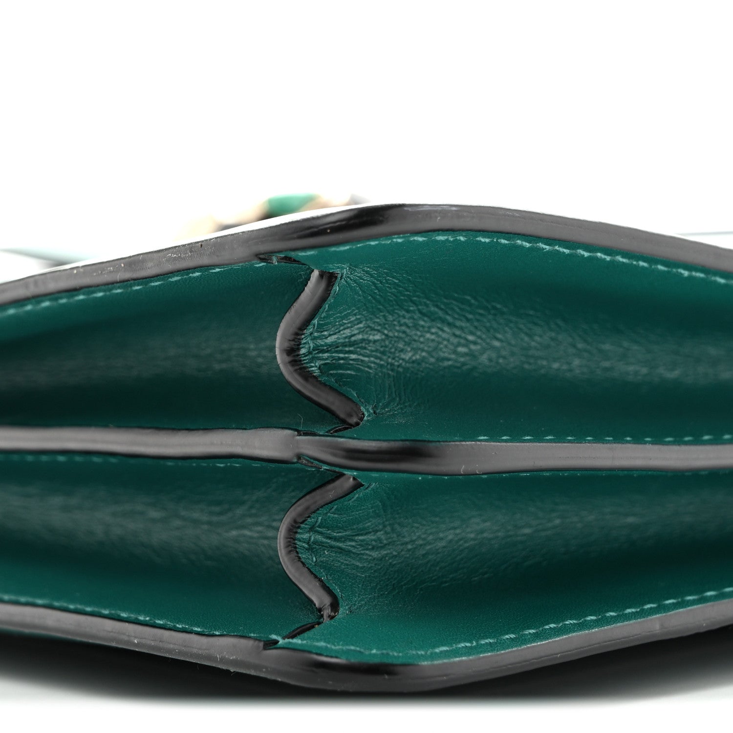 Bulgari Calfskin Serpenti Forever Shoulder Bag Emerald Green 10 of 12