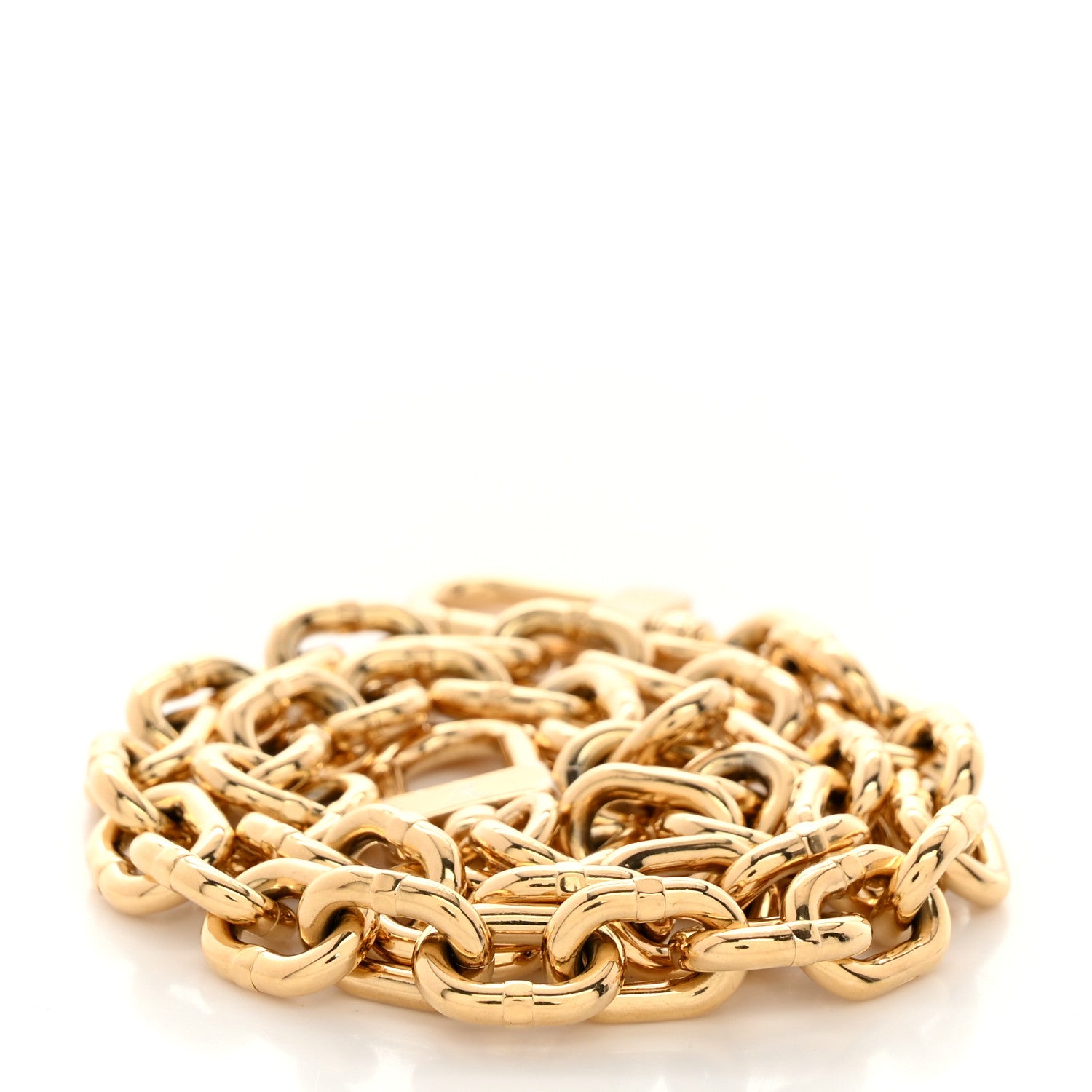 Louis Vuitton Metal Pochette Accessories Chain Strap Gold 2 of 3