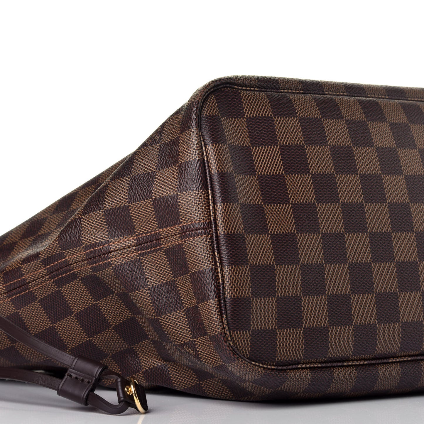 Damier Ebene Neo Neverfull MM Rose Ballerine